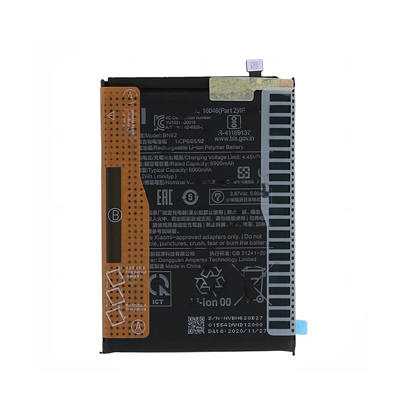 باطری اصلی شیائومی XIAOMI REDMI POWER BN62 قطعات پاور اصفهان